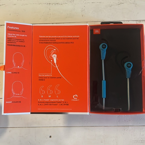 JBL Synchros Reflect BT Wireless Sport Headphones - Picture 2 of 7